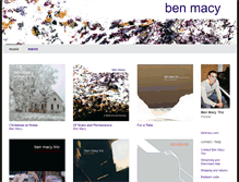 Tablet Screenshot of music.benmacy.com